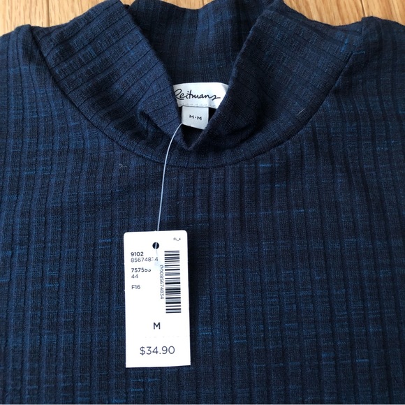 NWT Reitmans Mock Neck Top (Women’s size M) - Picture 2 of 5